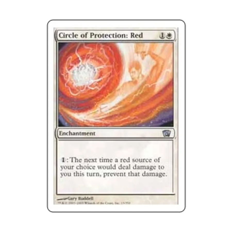 CCG Круг защиты: Красный (U), MTG - 8th Edition 
CCG Круг защиты: Красный (U), MTG - 8th Edition
