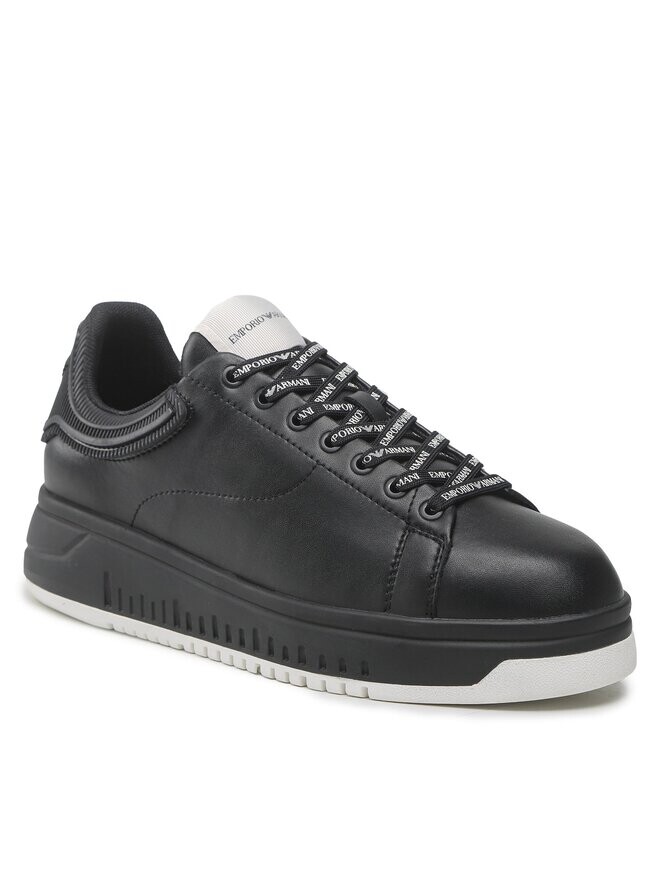 Кроссовки Emporio Armani, черный 
Кроссовки Emporio Armani, черный