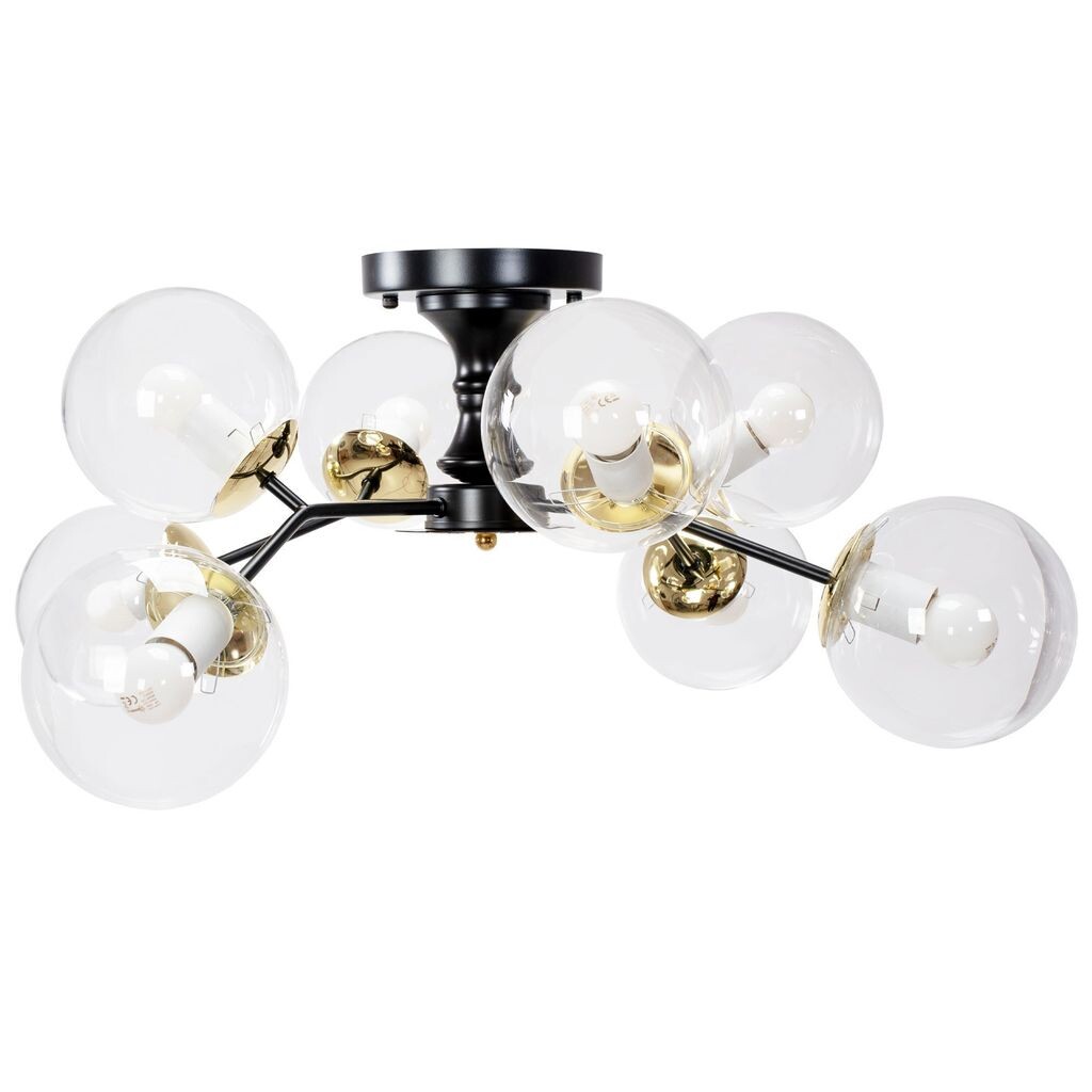Люстра Toollight App1135-8C Черное золото Стеклянные шарики E27 8-точечный светильник Toolight, черный
Люстра Toollight App1135-8C Черное золото Стеклянные шарики E27 8-точечный светильник Toolight, черный