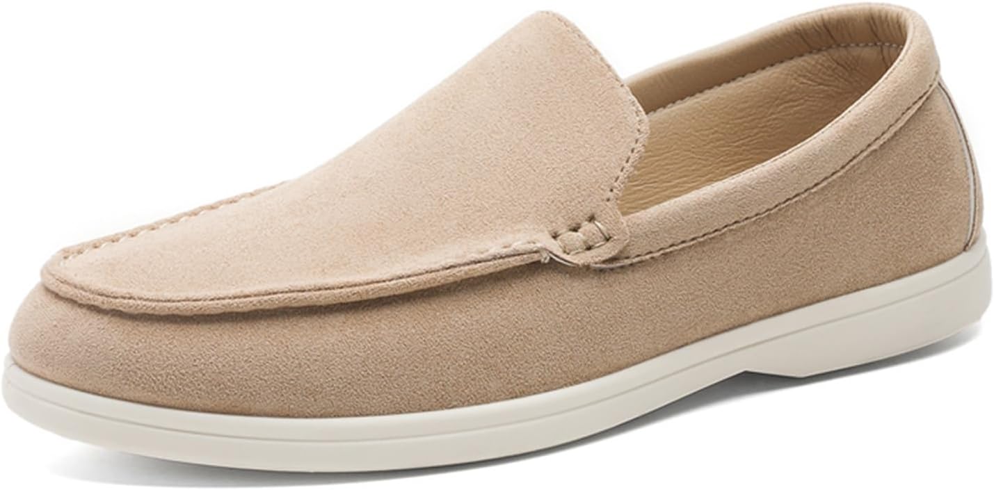 Мужские повседневные замшевые кожаные туфли Классические легкие мягкие слипоны-лоферы для мужчин Generic, бежевый
Мужские повседневные замшевые кожаные туфли Классические легкие мягкие слипоны-лоферы для мужчин Generic, бежевый