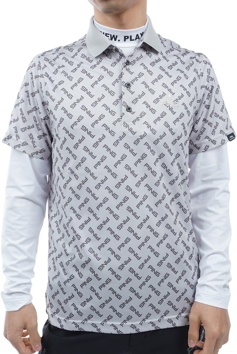 Мужская рубашка-поло с внутренней подкладкой (испарительное охлаждение, быстрое высыхание, защита от УФ-излучения) / для гольфа / 621-4160209 Ping Apparel, серый
Мужская рубашка-поло с внутренней подкладкой (испарительное охлаждение, быстрое высыхание, защита от УФ-излучения) / для гольфа / 621-4160209 Ping Apparel, серый