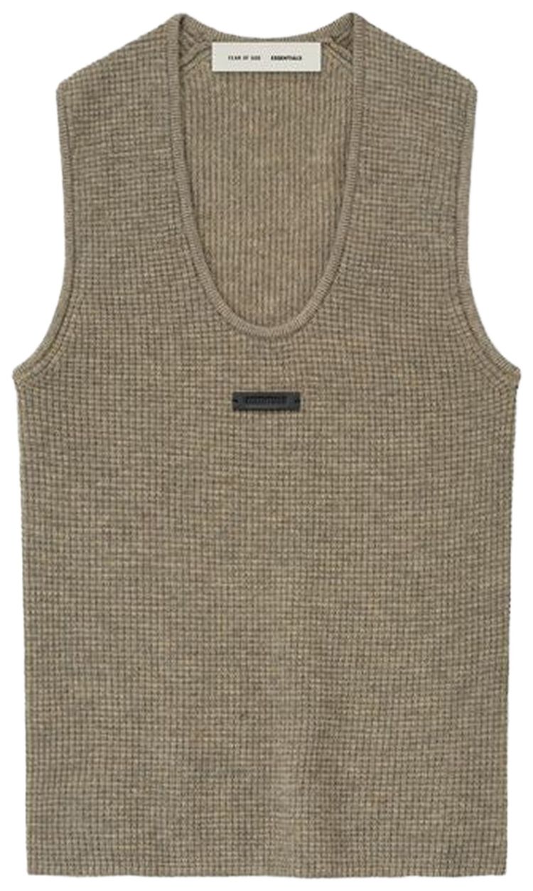 Майка Fear of God Essentials Waffle Tank, серый
Майка Fear of God Essentials Waffle Tank, серый