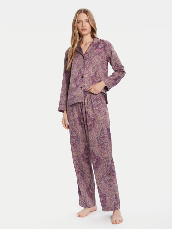 Пижама regular fit ILN92449 Lauren Ralph Lauren, фиолетовый
Пижама regular fit ILN92449 Lauren Ralph Lauren, фиолетовый