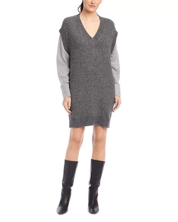 Платье Салли, выполненное в смешанной технике Fifteen Twenty, серый
Платье Салли, выполненное в смешанной технике Fifteen Twenty, серый