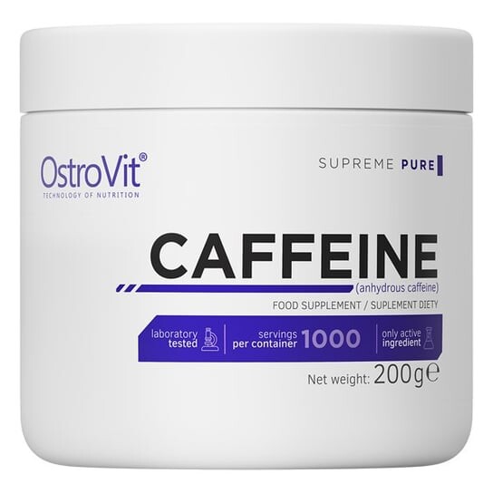OstroVit, Кофеин 200 г безводный чистый порошок
OstroVit, Кофеин 200 г безводный чистый порошок