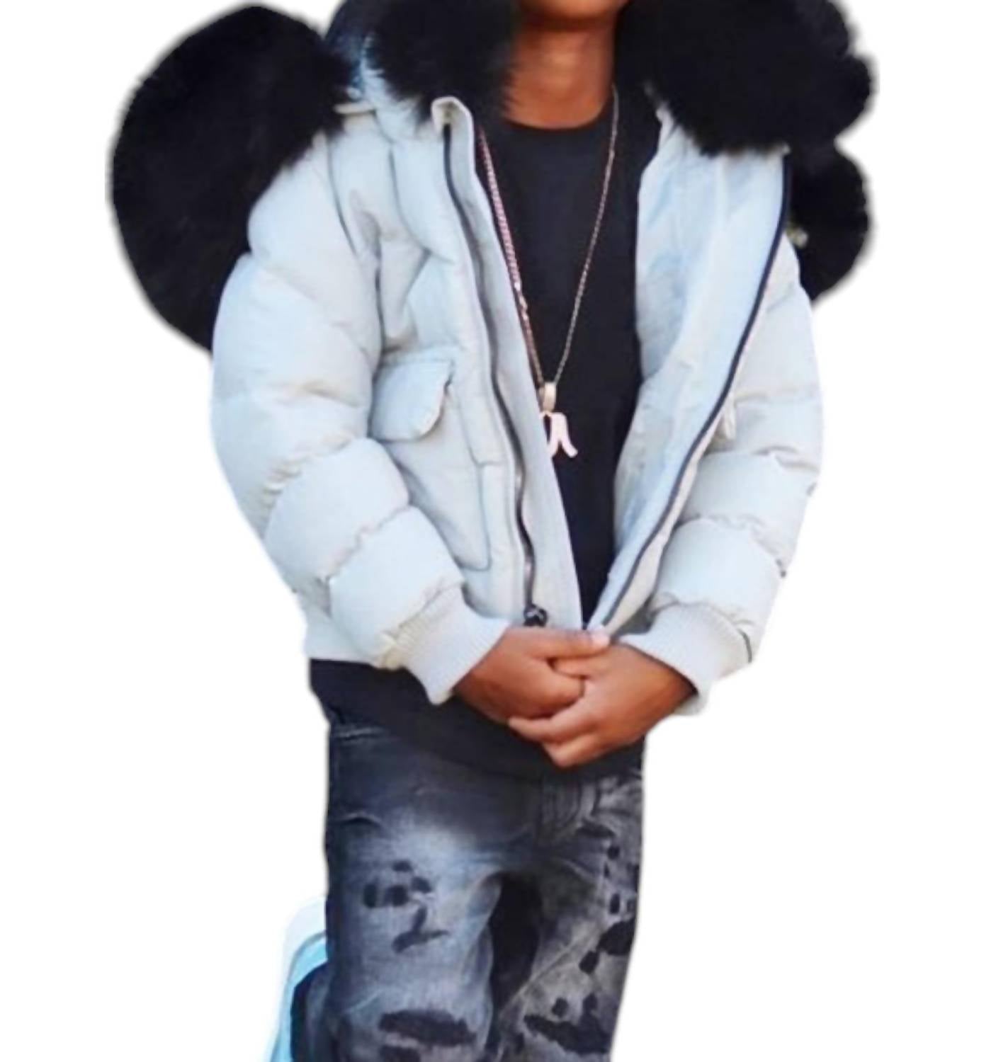 Куртка-бомбер Hollis светло-серого цвета JORDAN CRAIG 
Куртка-бомбер Hollis светло-серого цвета JORDAN CRAIG