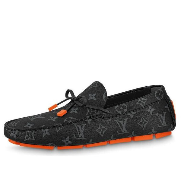 Кроссовки lv driver moccasins shoes 'black monogram with red' Louis Vuitton, черный 
Кроссовки lv driver moccasins shoes 'black monogram with red' Louis Vuitton, черный