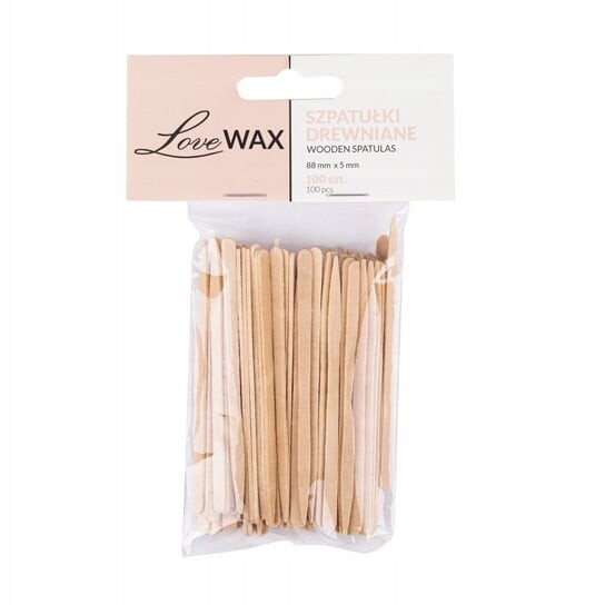 Восковые шпатели для эпиляции лица, усов, бикини, 100 шт., LoveWAX
Восковые шпатели для эпиляции лица, усов, бикини, 100 шт., LoveWAX