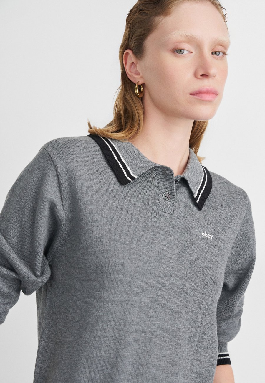 Джемпер Obey Clothing GOALIE SWEATER, Grey Heather/Grey
Джемпер Obey Clothing GOALIE SWEATER, Grey Heather/Grey