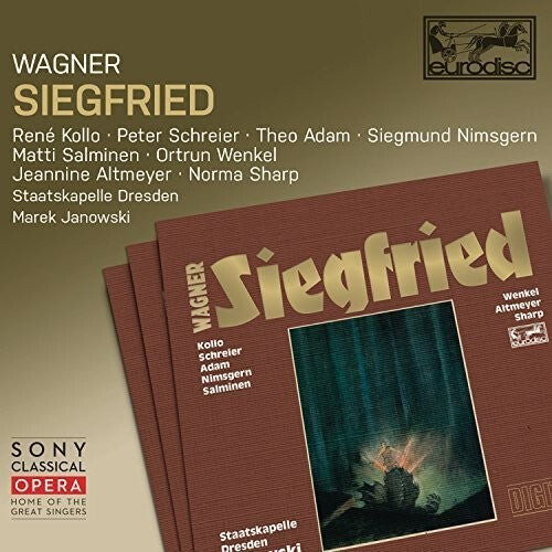 CD диск Wagner, Richard / Kollo, Rene / Schreier, Peter: Wagner: Siegfried
CD диск Wagner, Richard / Kollo, Rene / Schreier, Peter: Wagner: Siegfried