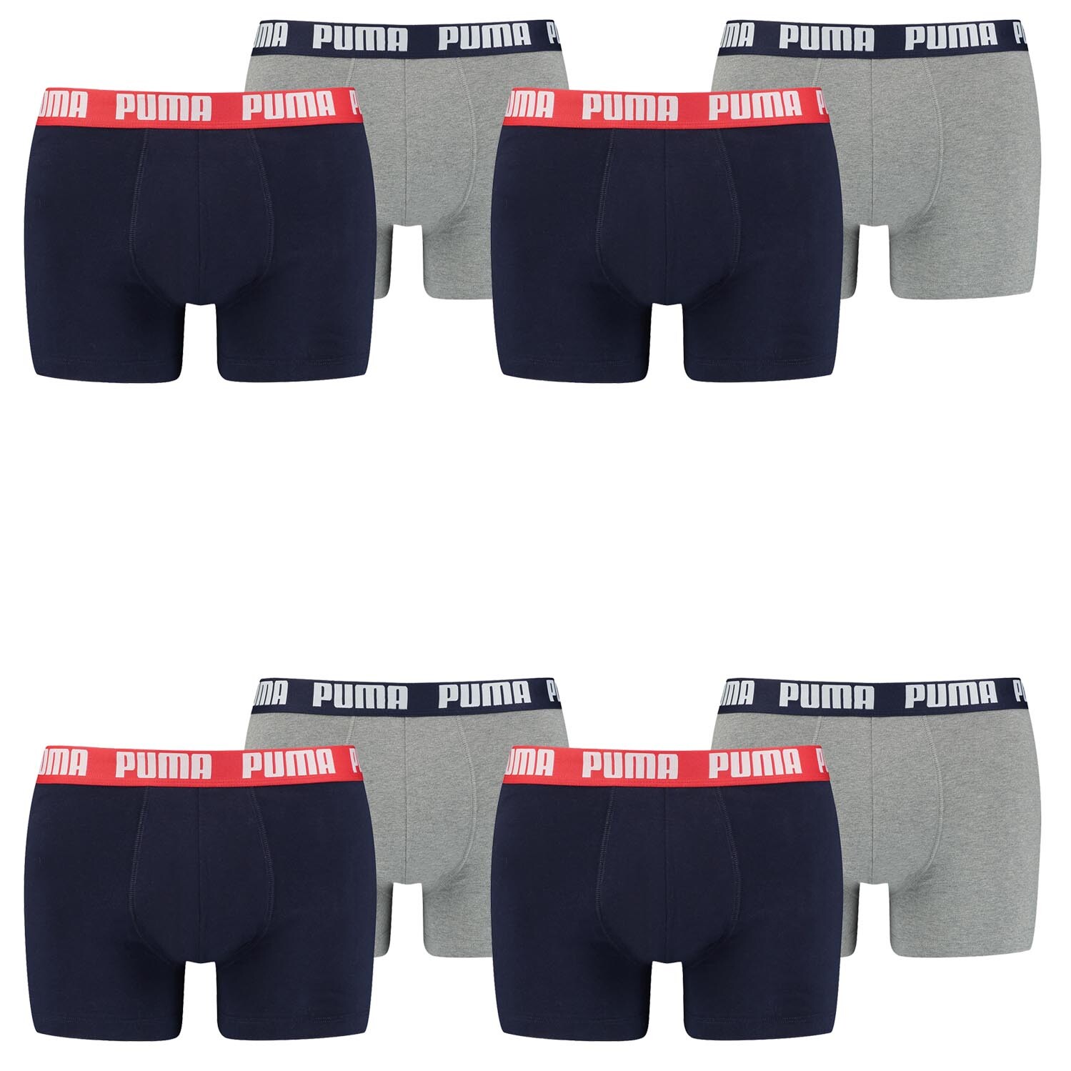 Боксеры Puma Boxershorts PUMA BASIC BOXER 8P, цвет 036 - Blue / Grey Melange
Боксеры Puma Boxershorts PUMA BASIC BOXER 8P, цвет 036 - Blue / Grey Melange