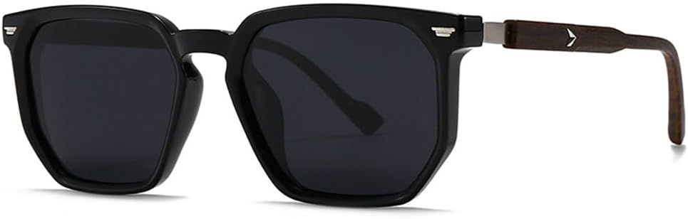 Многоугольные квадратные мужские поляризованные солнцезащитные очки, модные женские солнцезащитные очки с отделкой под дерево и заклепками, солнцезащитные очки UV400 UJNHGQ, Black Grey
Многоугольные квадратные мужские поляризованные солнцезащитные очки, модные женские солнцезащитные очки с отделкой под дерево и заклепками, солнцезащитные очки UV400 UJNHGQ, Black Grey