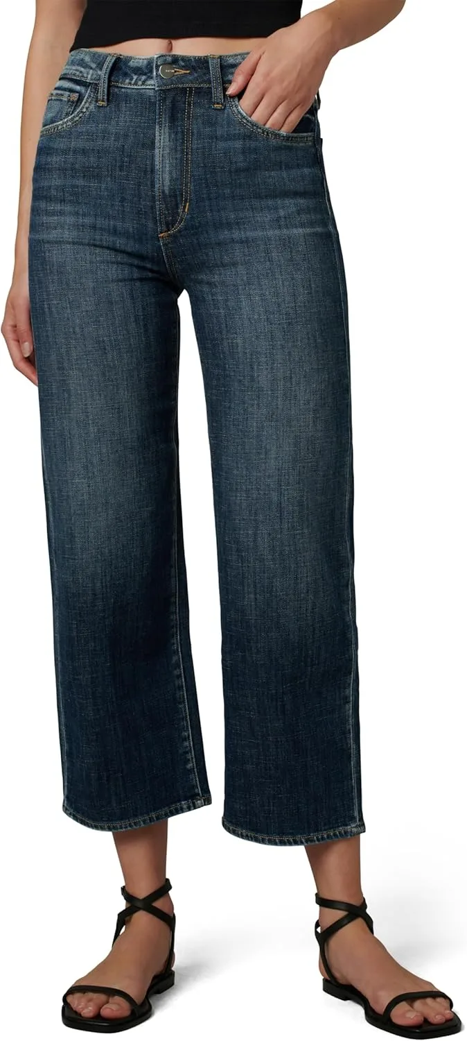 Joe's Женские джинсы The Blake с высокой посадкой, укороченные, широкие
Joe's Женские джинсы The Blake с высокой посадкой, укороченные, широкие