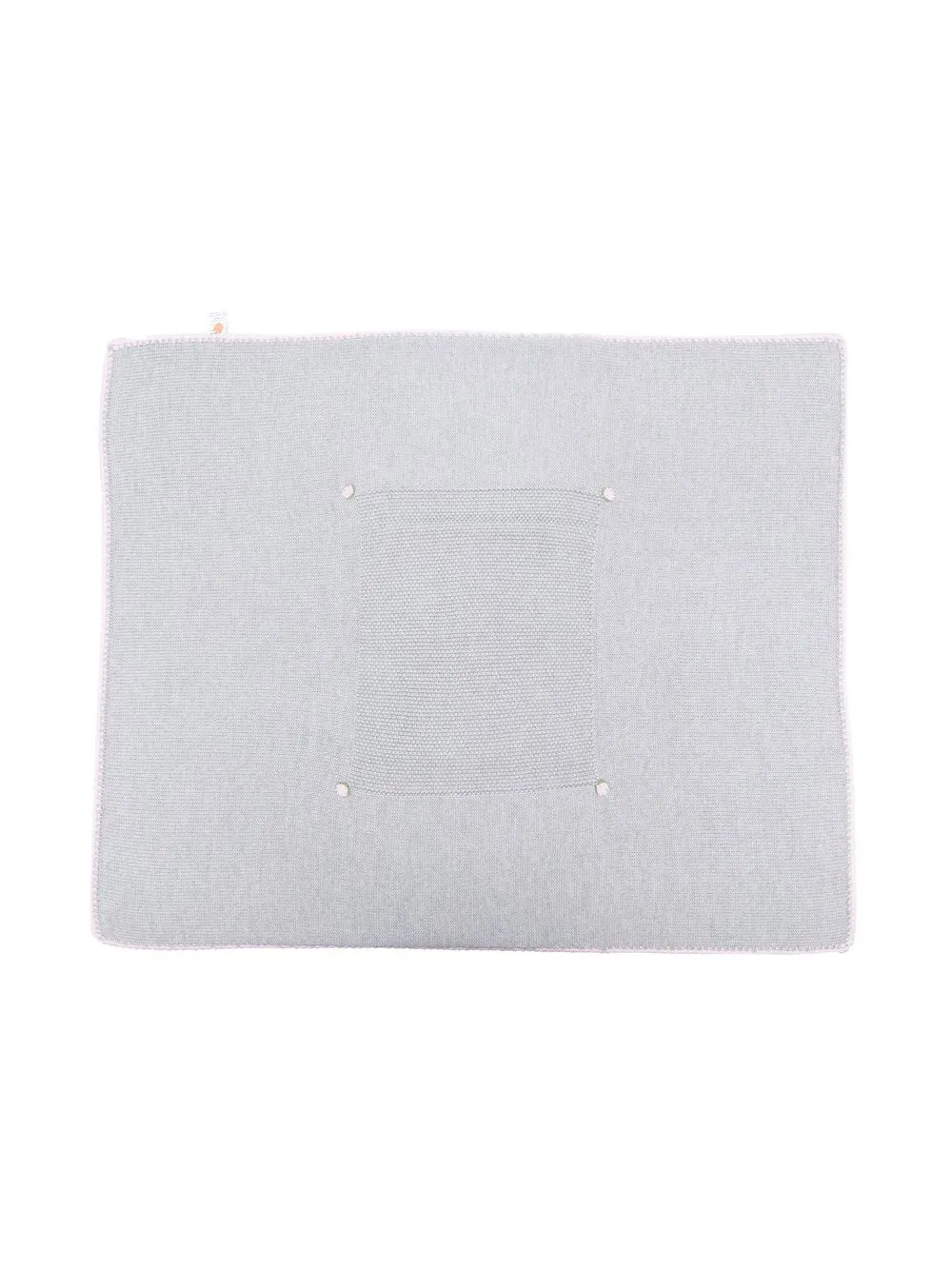 Шарф из шерсти мериноса в технике кроше Siola, серый 
Шарф из шерсти мериноса в технике кроше Siola, серый