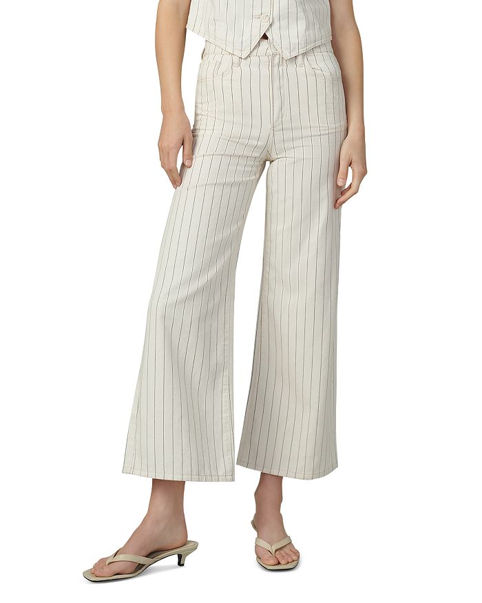 Джинсы Mia Wide Leg с завышенной талией и укороченным кроем в полоску Natural Stripe Joe's Jeans, слоновая кость/кремовый
Джинсы Mia Wide Leg с завышенной талией и укороченным кроем в полоску Natural Stripe Joe's Jeans, слоновая кость/кремовый