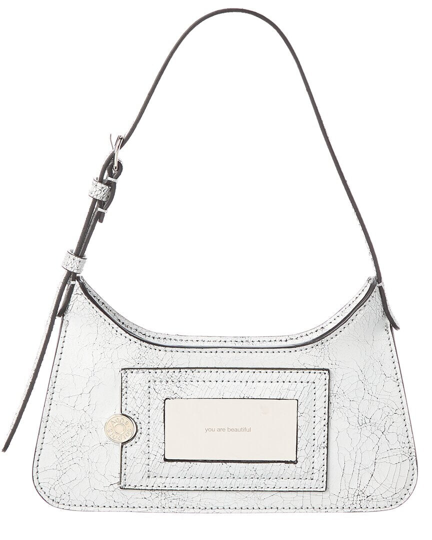 Acne Studios Platt Кожаная сумка через плечо, белый
Acne Studios Platt Кожаная сумка через плечо, белый