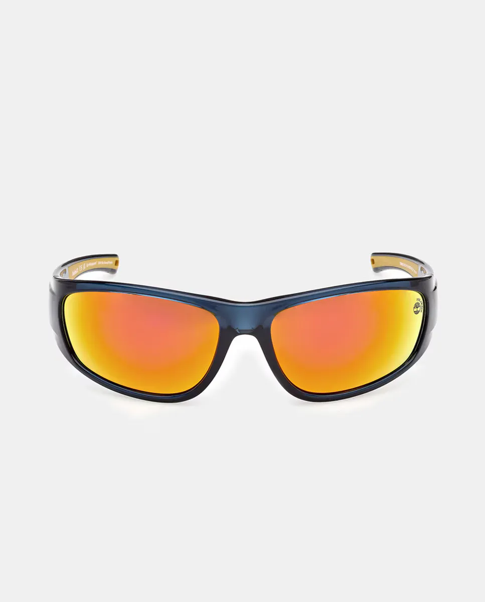 Мужские прямоугольные солнцезащитные очки в инжекционных линзах с поляризационными линзами Timberland, синий
Мужские прямоугольные солнцезащитные очки в инжекционных линзах с поляризационными линзами Timberland, синий