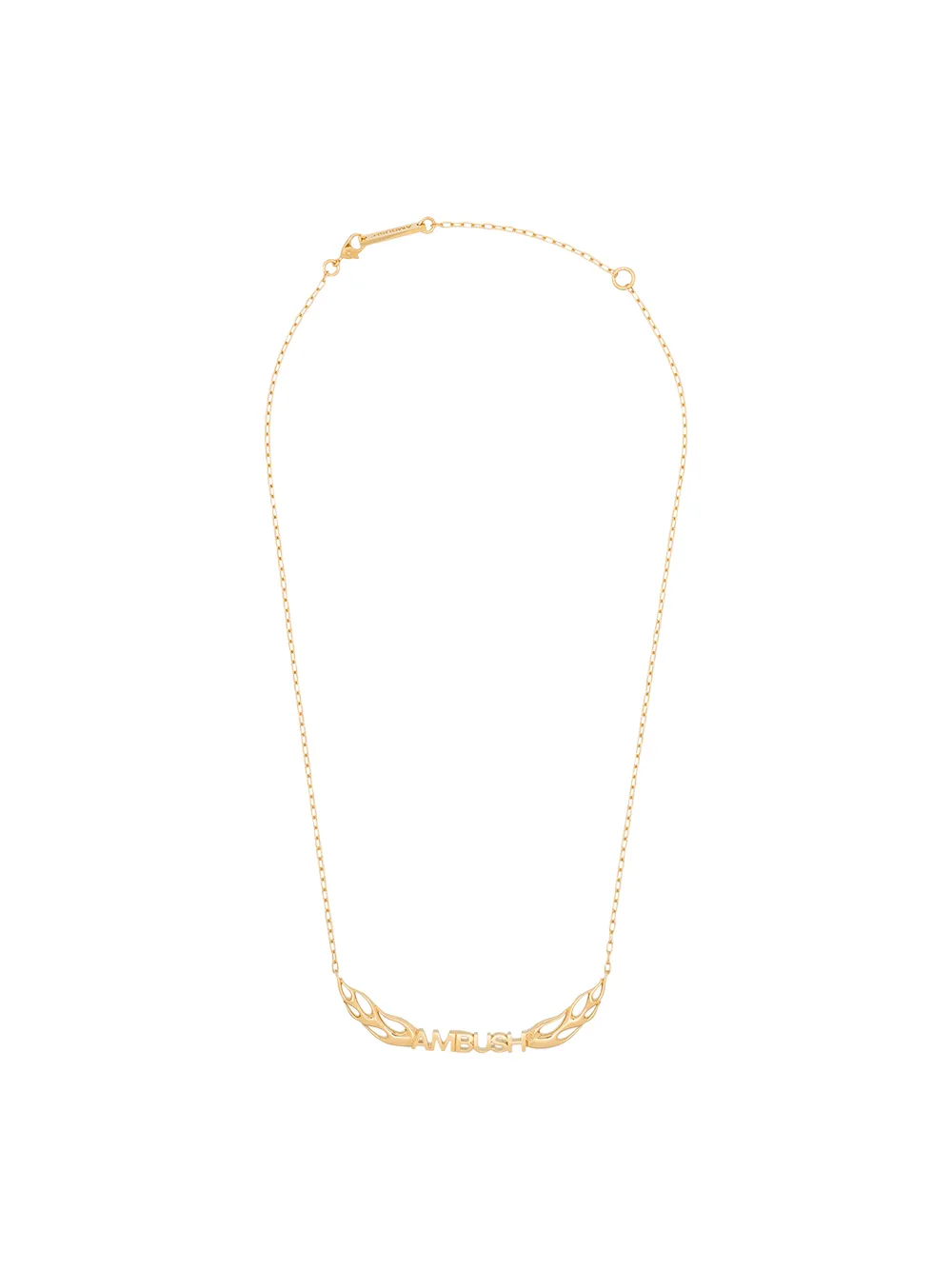 Колье с подвеской AMBUSH, золотой
Колье с подвеской AMBUSH, золотой