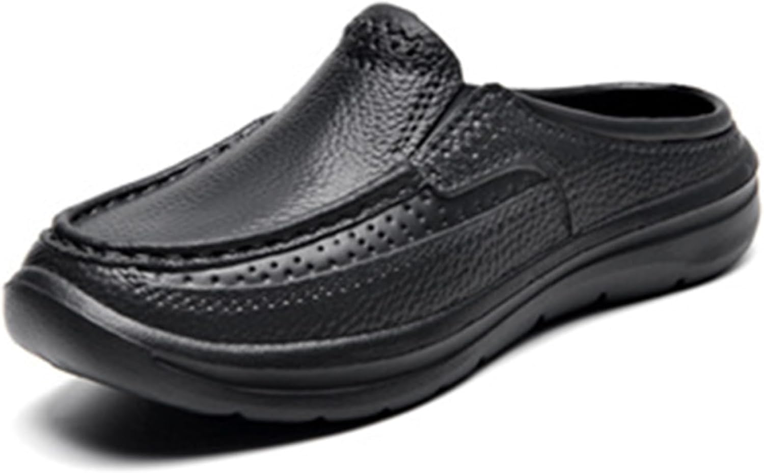 Мужские кожаные мюли и сабо Dhaey, для улицы, с перфорацией, удобные, легкие лоферы, черный
Мужские кожаные мюли и сабо Dhaey, для улицы, с перфорацией, удобные, легкие лоферы, черный