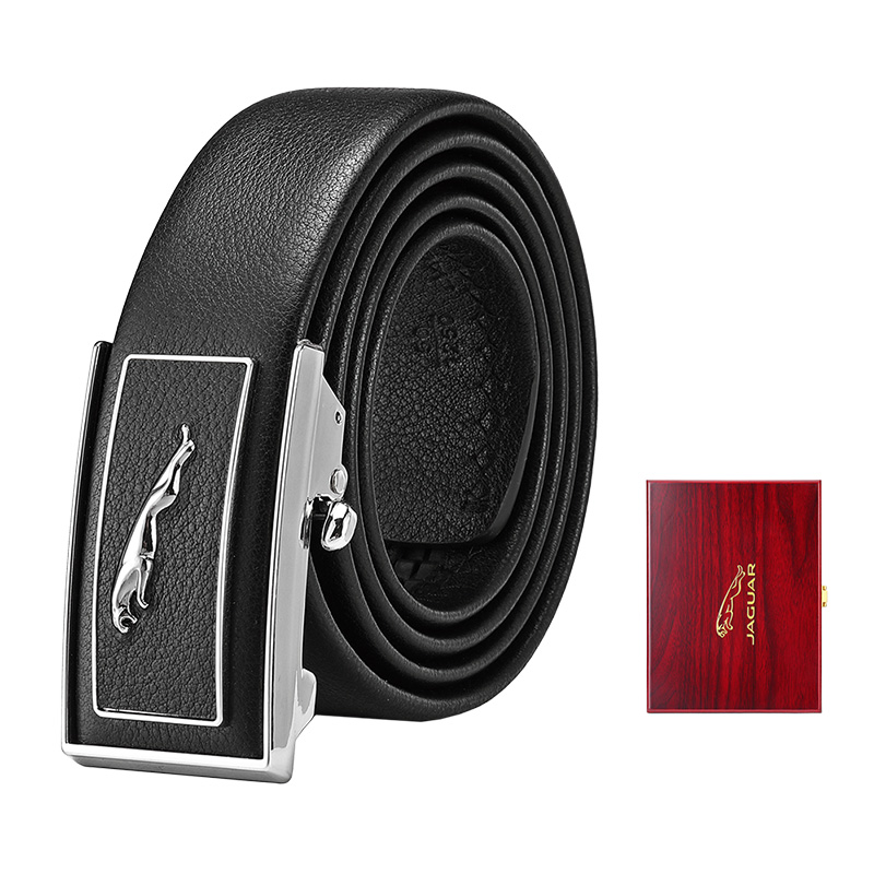 JAGUAR Мужской кожаный ремень из коровьей кожи черный шириной 3,5 см, Black Wooden Box
JAGUAR Мужской кожаный ремень из коровьей кожи черный шириной 3,5 см, Black Wooden Box