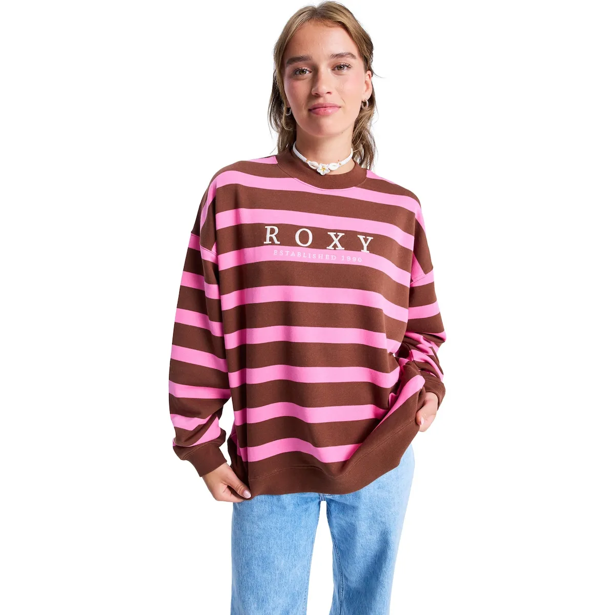 Женская толстовка Oversized Strictly Stripes Roxy, розовый
Женская толстовка Oversized Strictly Stripes Roxy, розовый