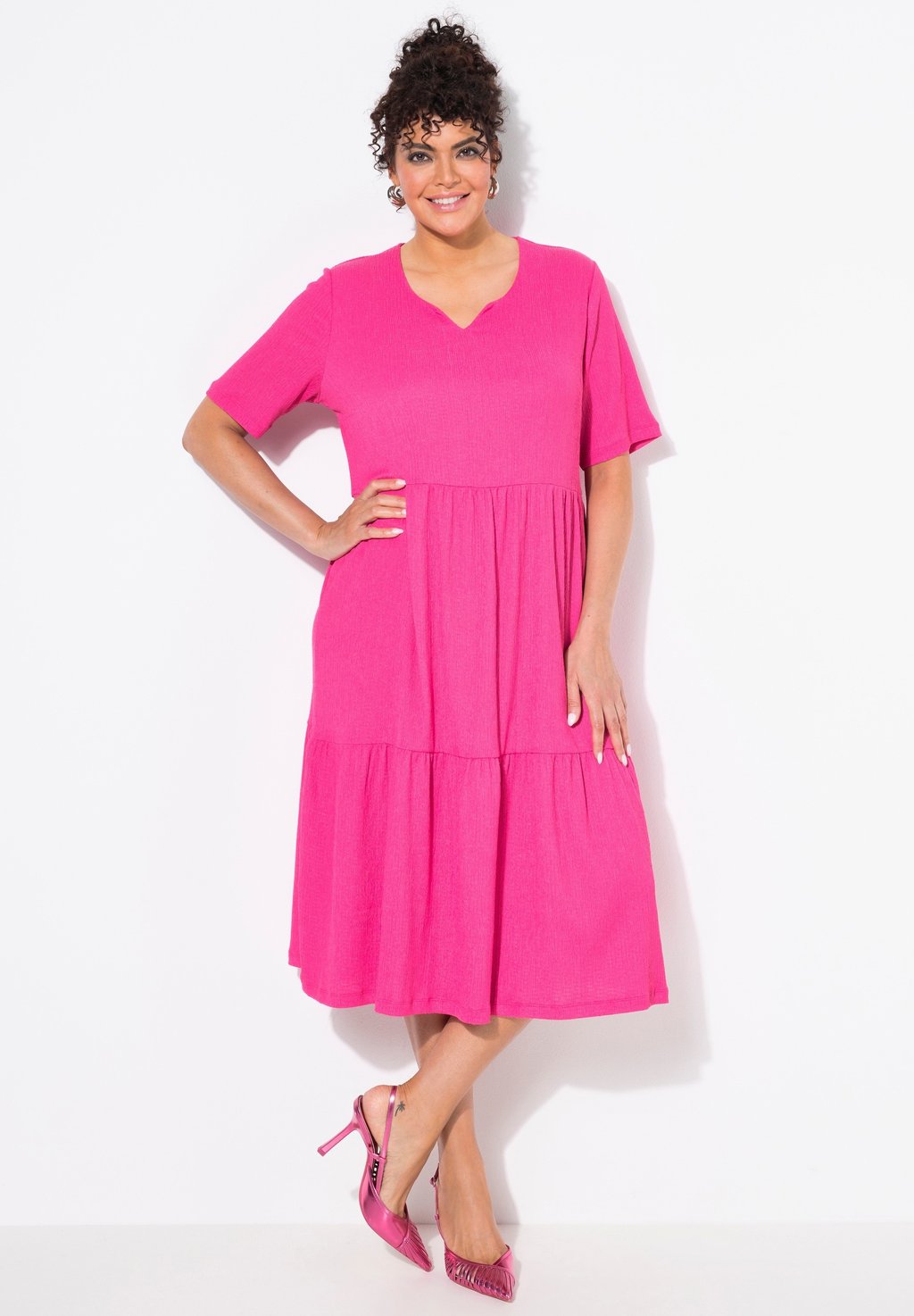 Платье из джерси ULLA POPKEN Ulla Popken, розовый
Платье из джерси ULLA POPKEN Ulla Popken, розовый