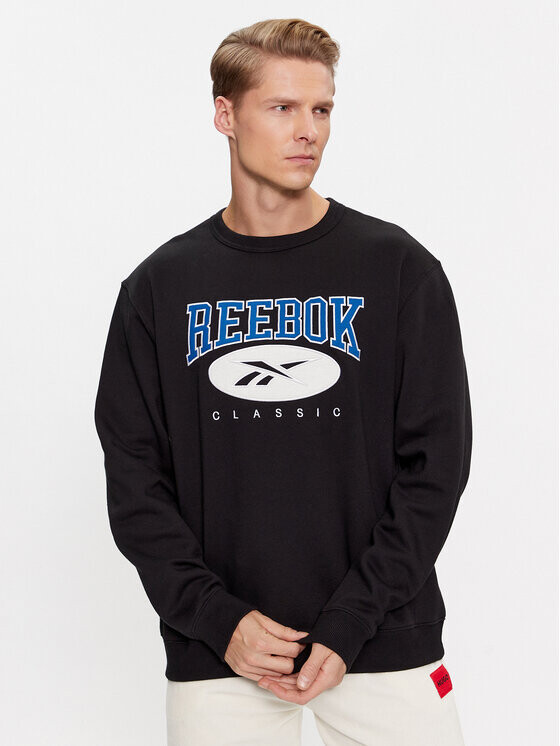 Толстовка обычного кроя Reebok, черный
Толстовка обычного кроя Reebok, черный