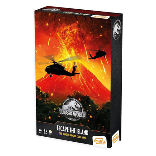 Настольная игра Jurassic World Shuffle Card Game Escape The Island
Настольная игра Jurassic World Shuffle Card Game Escape The Island