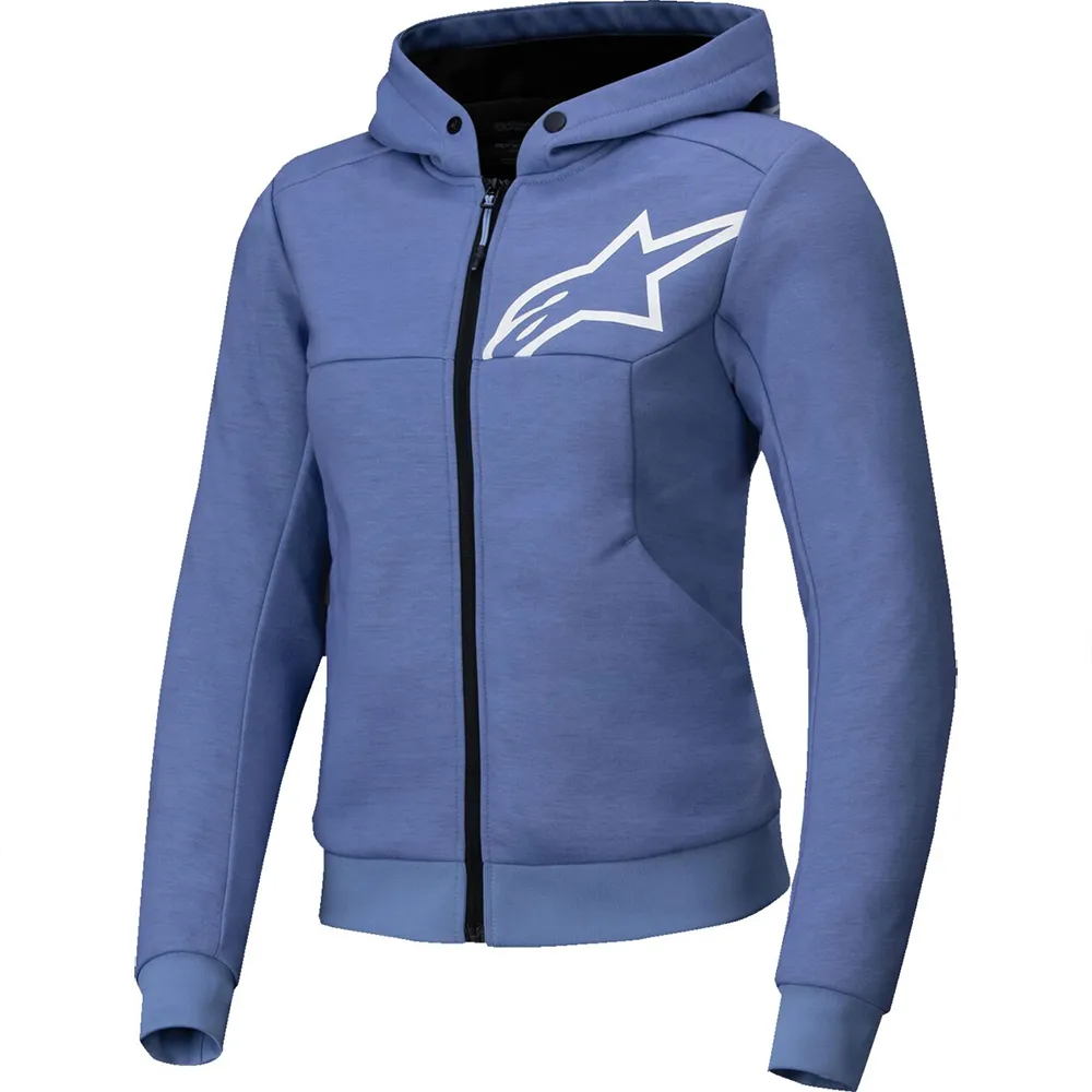 Толстовка Alpinestars Stella Chrome V2 Sport full zip, синий
Толстовка Alpinestars Stella Chrome V2 Sport full zip, синий