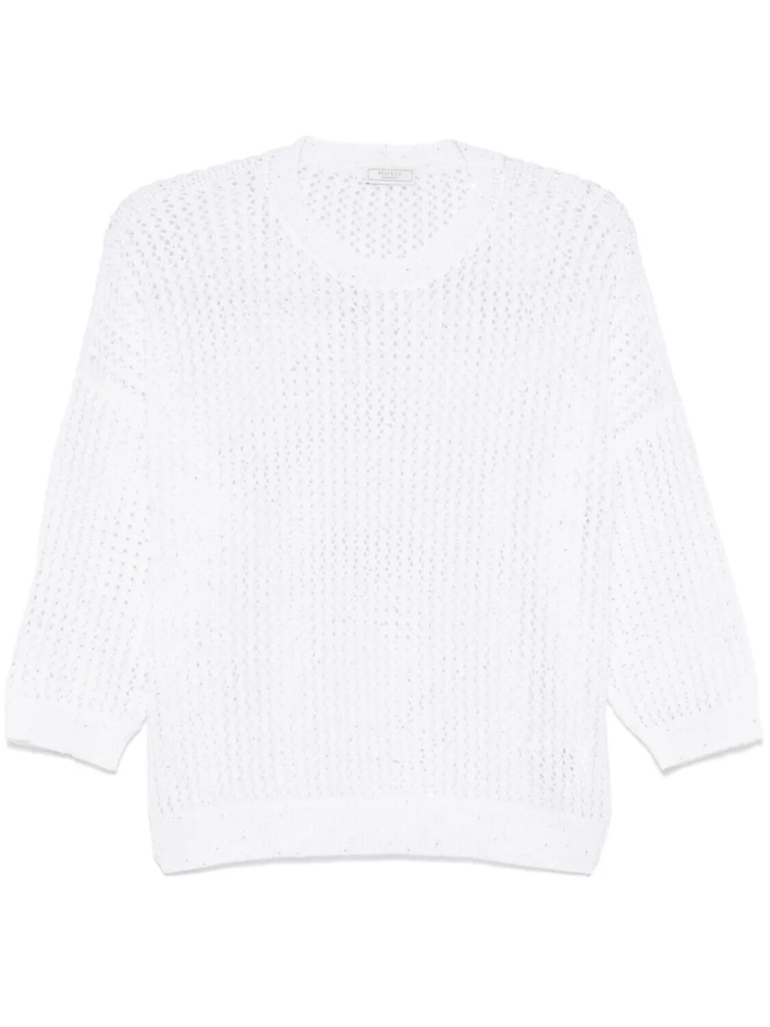 Peserico свитер с пайетками, белый
Peserico свитер с пайетками, белый