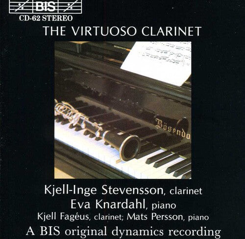 CD диск Stevensson / Kjell / Inge: Virtuoso Clarinet
CD диск Stevensson / Kjell / Inge: Virtuoso Clarinet