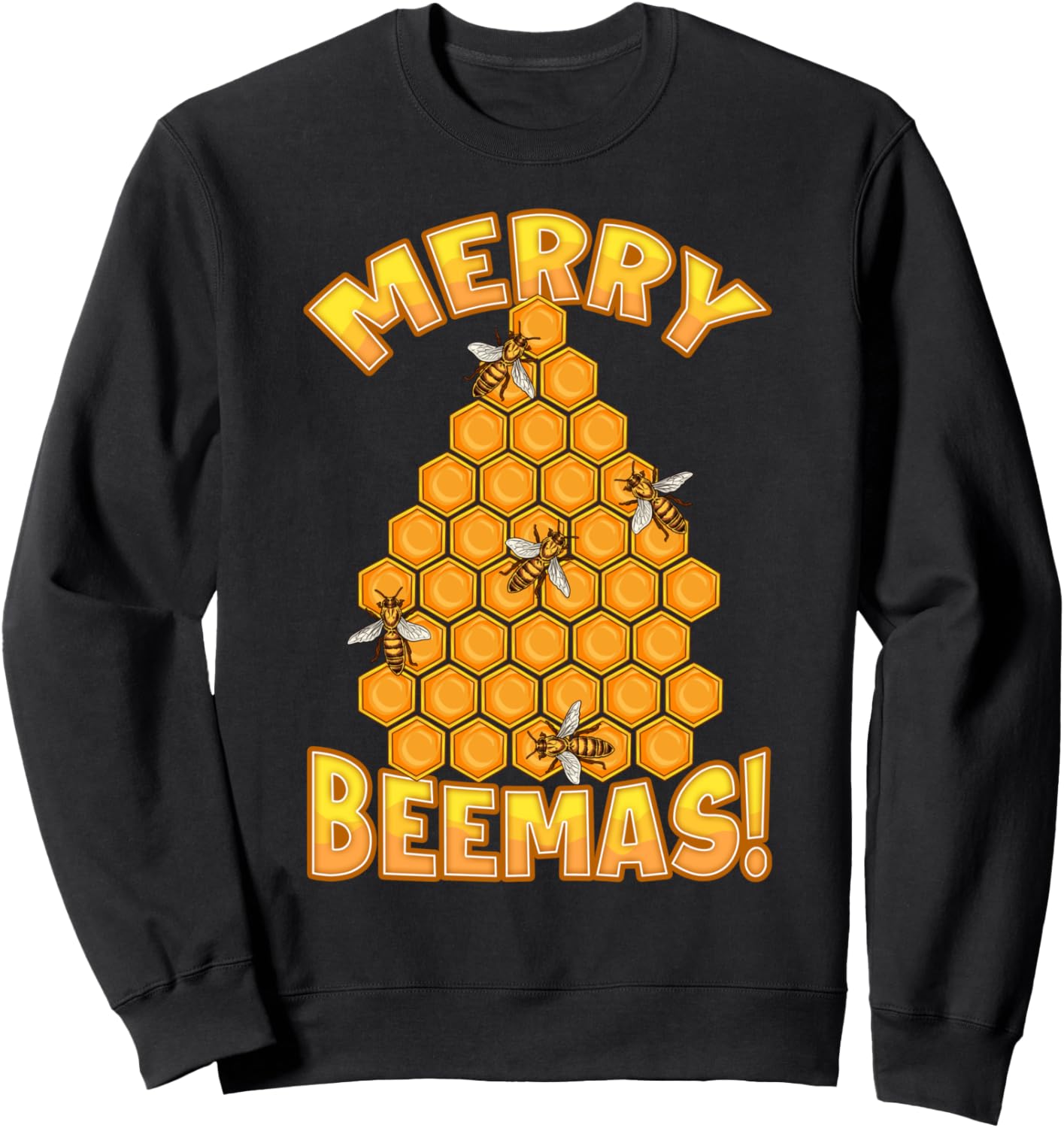 Забавная толстовка с изображением пчелы Beemas для мужчин, женщин и детей - уродливая рождественская толстовка с пчелой Nerrrdy, черный
Забавная толстовка с изображением пчелы Beemas для мужчин, женщин и детей - уродливая рождественская толстовка с пчелой Nerrrdy, черный
