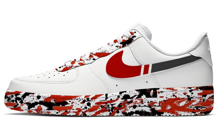 Кроссовки Nike Air Force 1 Skateboarding Shoes Men Low-top Black/Red/White, белый
Кроссовки Nike Air Force 1 Skateboarding Shoes Men Low-top Black/Red/White, белый
