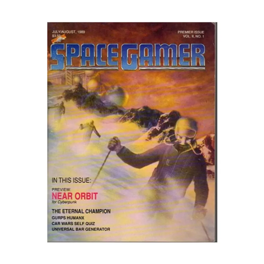 Журнал Vol. 2, #1 "GURPS, Humanx & Star Wars Adventures", Space Gamer Magazine (Various Publishers)
Журнал Vol. 2, #1 "GURPS, Humanx & Star Wars Adventures", Space Gamer Magazine (Various Publishers)