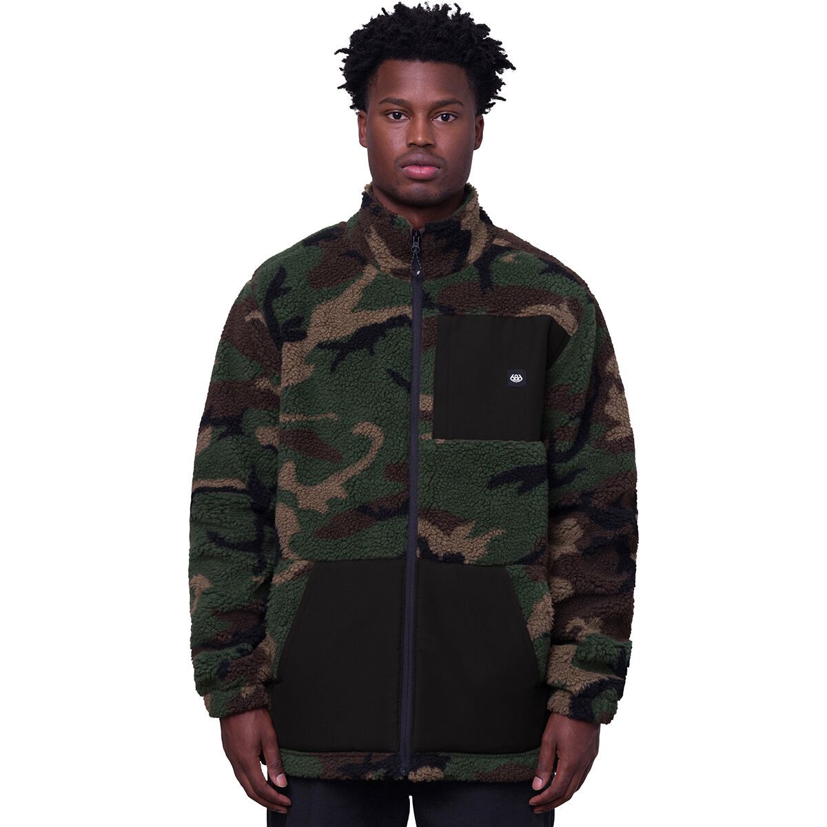 Куртка на молнии из шерпы Molehill 686, зеленый
Куртка на молнии из шерпы Molehill 686, зеленый