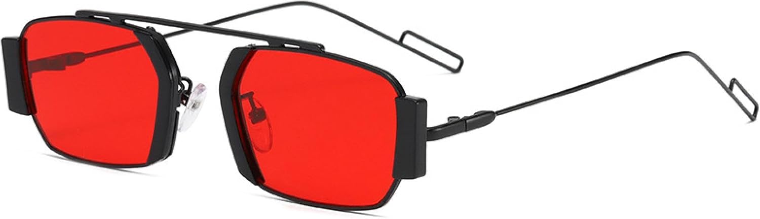 Панк-солнцезащитные очки для женщин и мужчин, винтажные, маленькие, многоугольная оправа из сплава, защита от УФ-излучения UV400, футуристический стиль, уличная мода TVTBBVV, C1
Панк-солнцезащитные очки для женщин и мужчин, винтажные, маленькие, многоугольная оправа из сплава, защита от УФ-излучения UV400, футуристический стиль, уличная мода TVTBBVV, C1