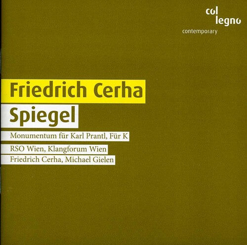 CD диск Cerha, Friedrich / Gielen, Michael / Klagforum Wien: Komponistenportrait
CD диск Cerha, Friedrich / Gielen, Michael / Klagforum Wien: Komponistenportrait