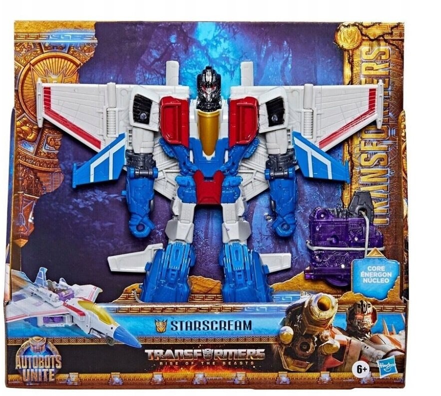 Самолет Hasbro Transformers Rise of the Beasts Nitro Strarscream F4915
Самолет Hasbro Transformers Rise of the Beasts Nitro Strarscream F4915