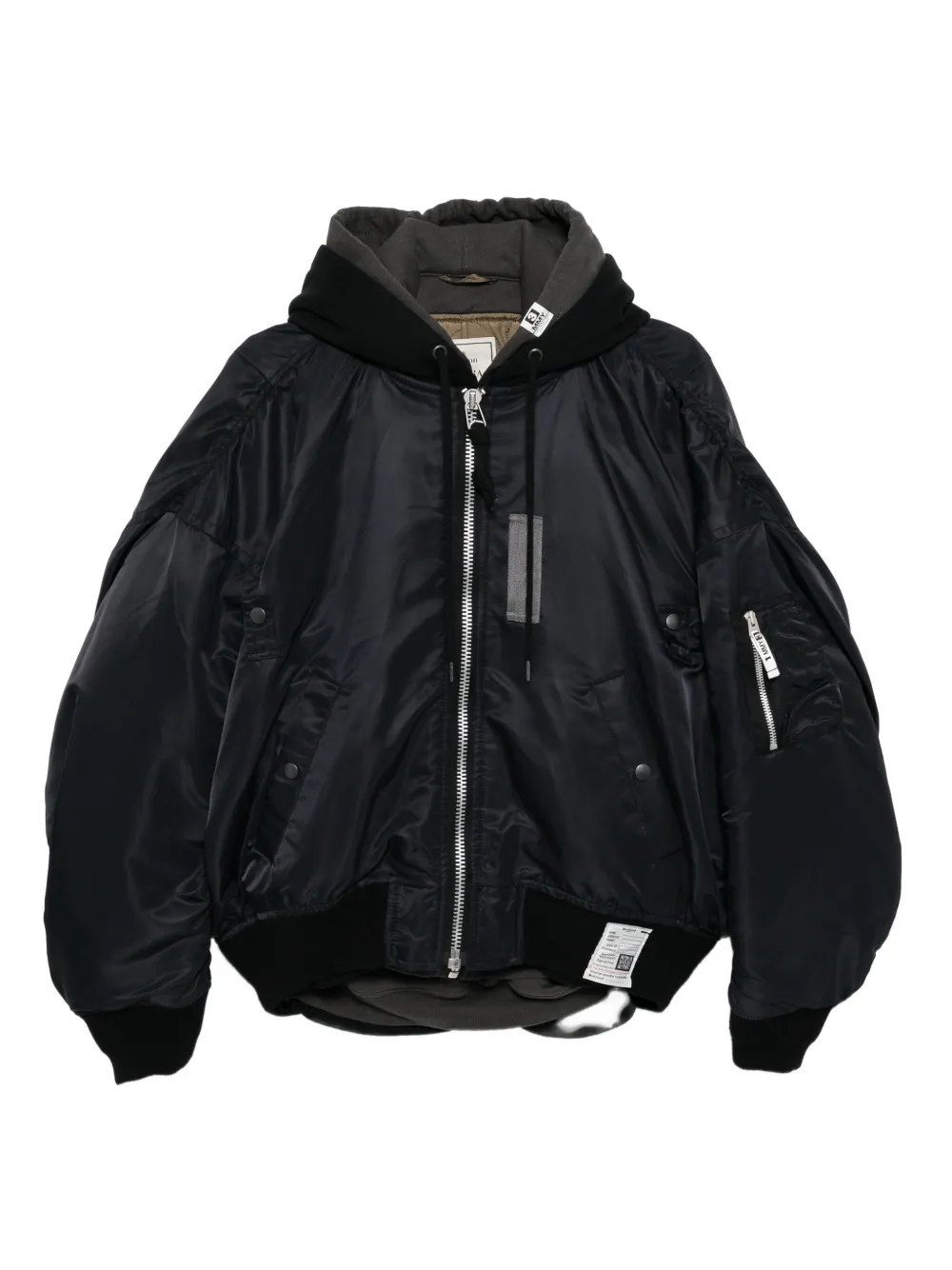 Трехслойная куртка Maison Mihara Yasuhiro, черный
Трехслойная куртка Maison Mihara Yasuhiro, черный