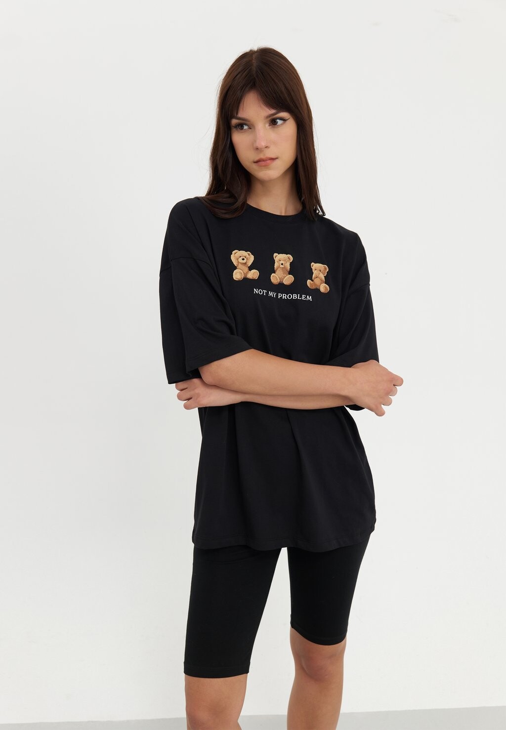 Футболка с принтом Even&Odd, черный
Футболка с принтом Even&Odd, черный