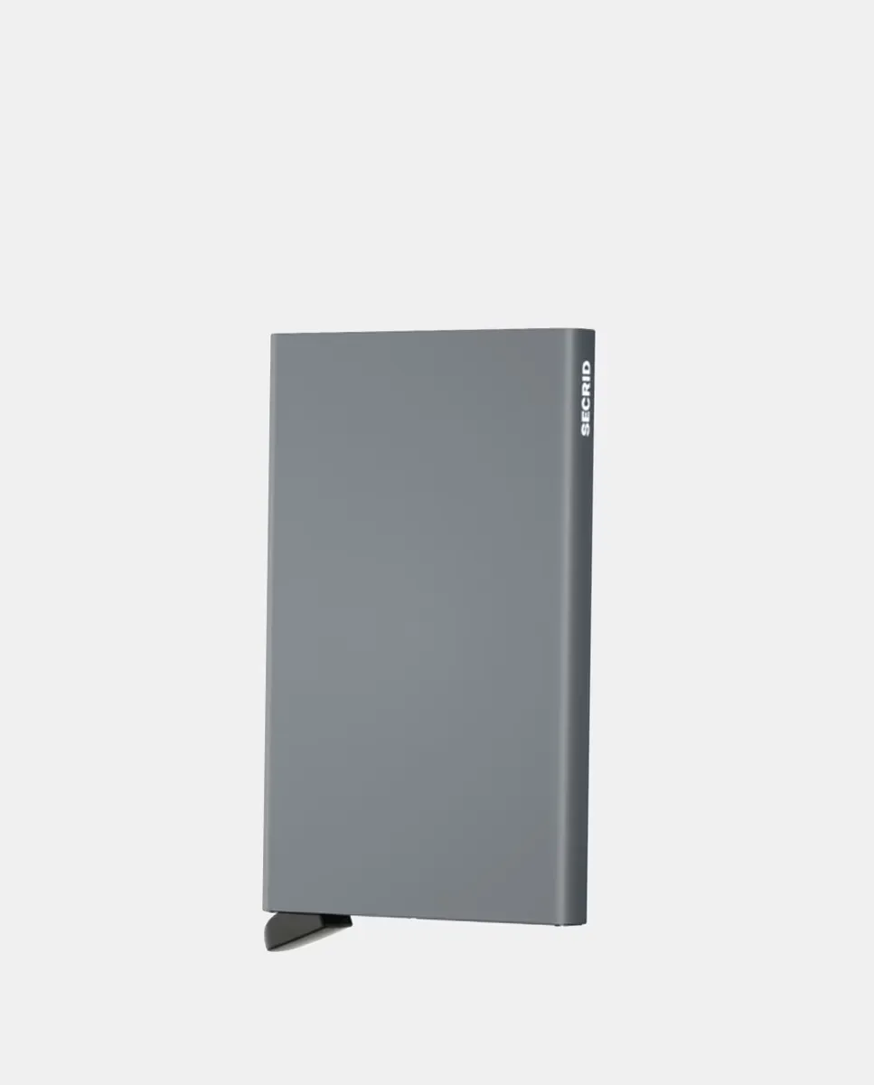 Алюминиевый держатель для карт Secrid, серый
Алюминиевый держатель для карт Secrid, серый