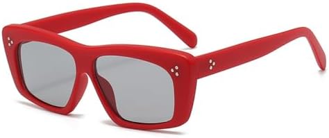 Популярные модные квадратные солнцезащитные очки для женщин, ретро-очки с заклепками, мужские солнцезащитные очки «кошачий глаз», трендовые солнцезащитные очки MTZJH, Red Light Gray
Популярные модные квадратные солнцезащитные очки для женщин, ретро-очки с заклепками, мужские солнцезащитные очки «кошачий глаз», трендовые солнцезащитные очки MTZJH, Red Light Gray