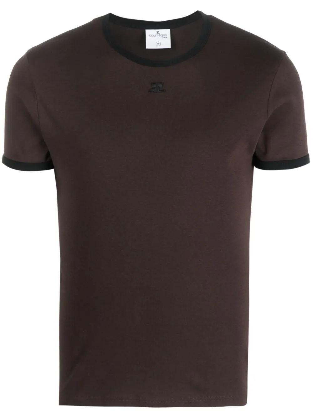 Футболка Bumpy Contrast Courrèges, коричневый
Футболка Bumpy Contrast Courrèges, коричневый