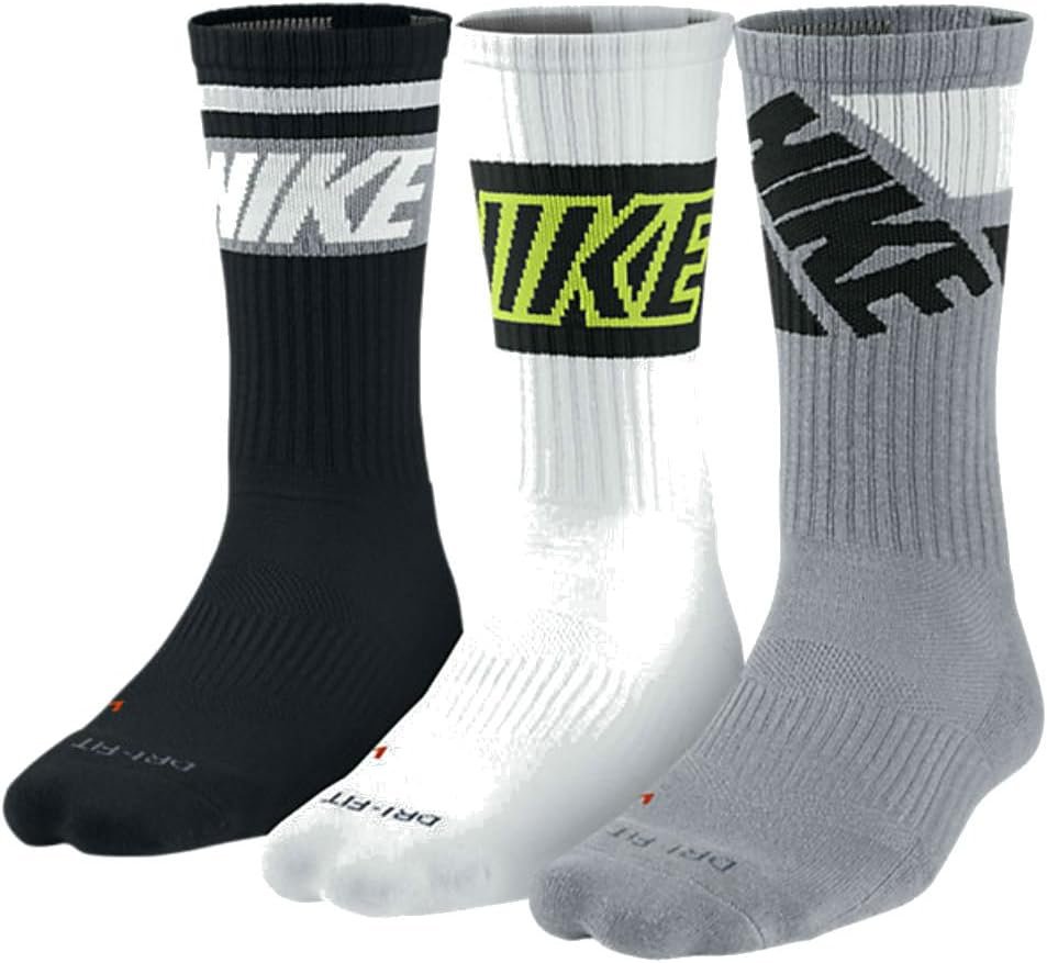 Носки Nike Dri-FIT Fly Rise Crew, 3 пары, White
Носки Nike Dri-FIT Fly Rise Crew, 3 пары, White