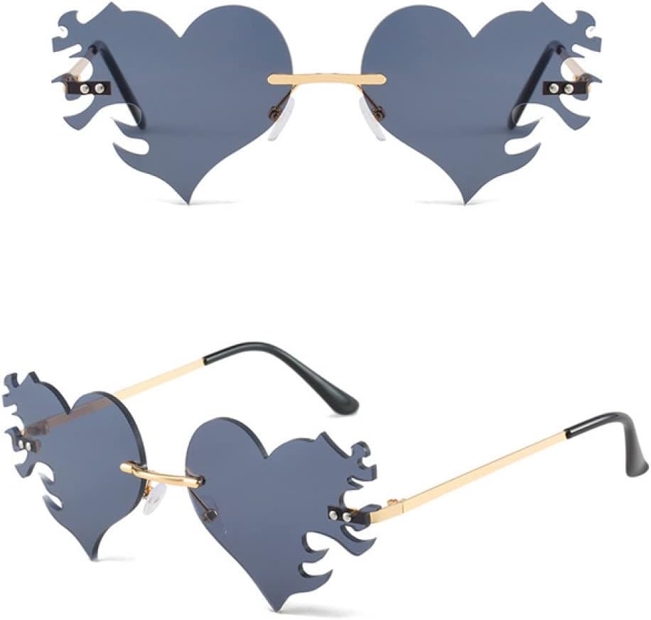 Женские солнцезащитные очки в стиле «Сердце и пламя» 2027 года, без оправы, с градиентным переходом цвета, защитой от УФ-излучения UV 400 и металлическим корпусом MTZJH, C1
Женские солнцезащитные очки в стиле «Сердце и пламя» 2027 года, без оправы, с градиентным переходом цвета, защитой от УФ-излучения UV 400 и металлическим корпусом MTZJH, C1