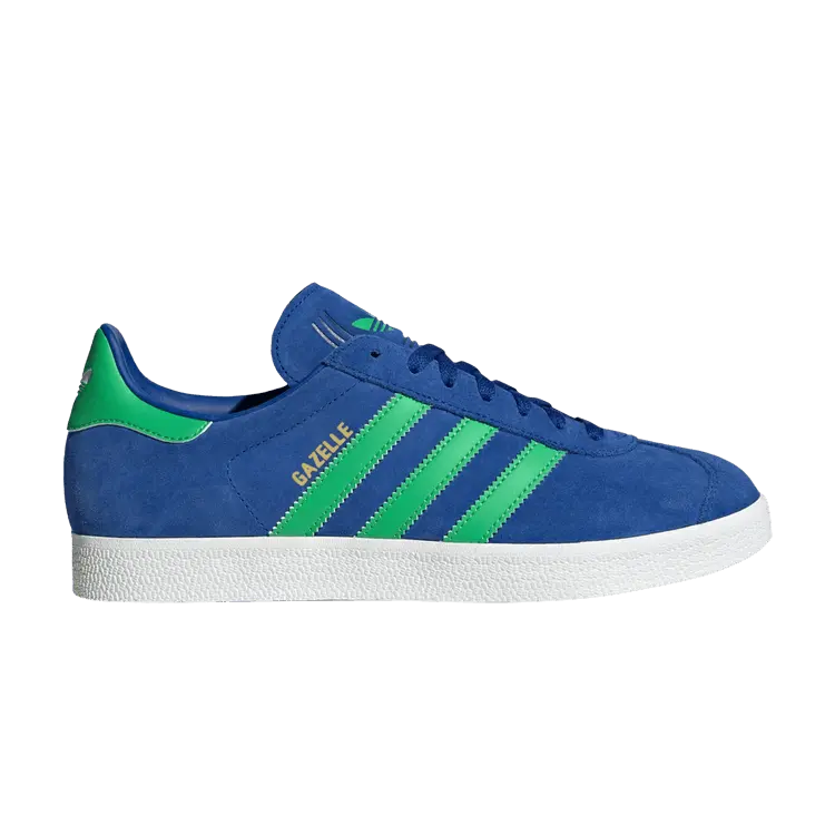 Кроссовки adidas Gazelle 'Royal Blue Energy Green', синий
Кроссовки adidas Gazelle 'Royal Blue Energy Green', синий