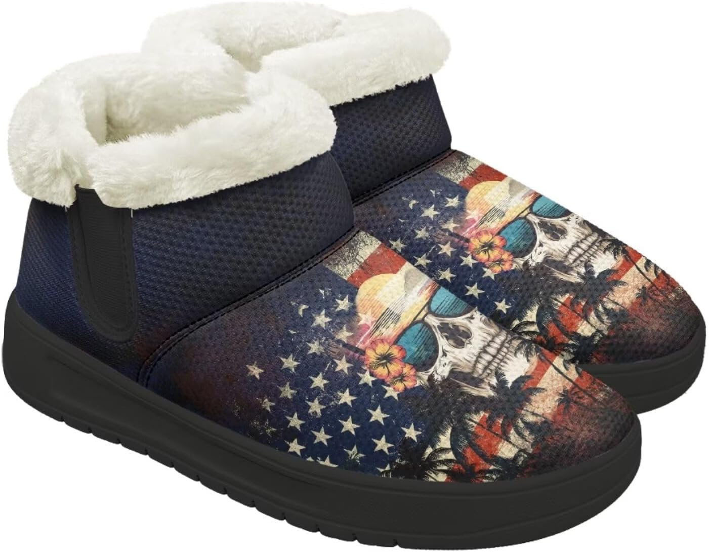 Мужские зимние ботинки Qoiuvncy, повседневные сапоги для снега, для мужчин, уютные с меховой подкладкой, теплые, с низким верхом, Us Flag Skull
Мужские зимние ботинки Qoiuvncy, повседневные сапоги для снега, для мужчин, уютные с меховой подкладкой, теплые, с низким верхом, Us Flag Skull