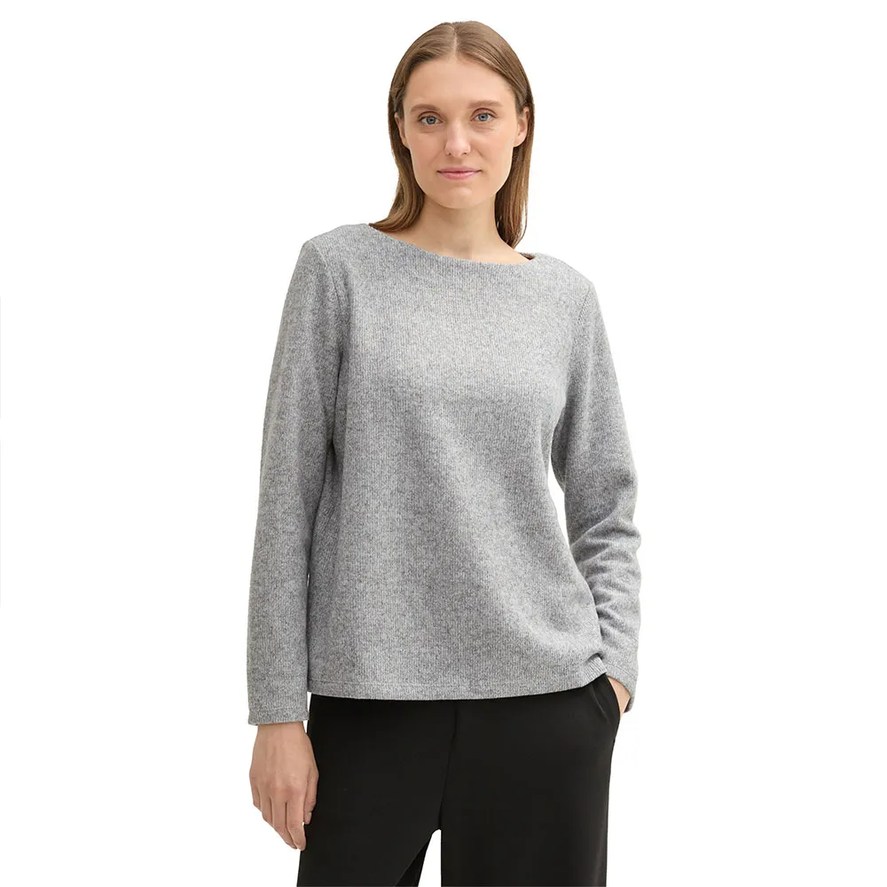 Толстовка Tom Tailor 1043168 Cosy Rib, серый
Толстовка Tom Tailor 1043168 Cosy Rib, серый