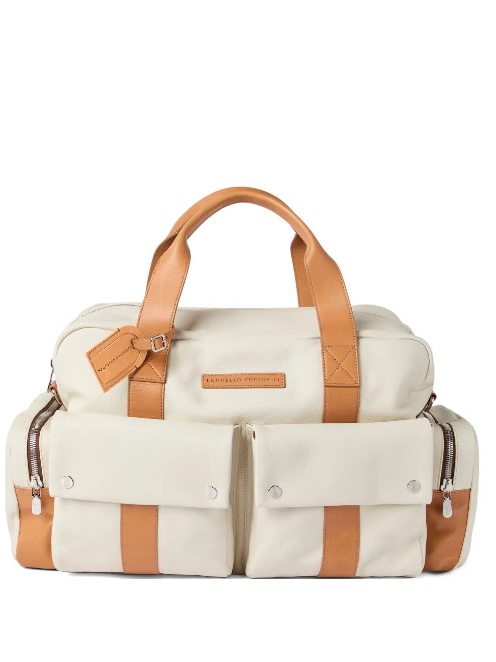 Сумка с карманами Brunello Cucinelli, нейтральный
Сумка с карманами Brunello Cucinelli, нейтральный