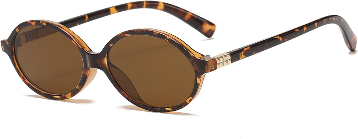 Солнцезащитные очки Long Keeper Retro Oval для женщин и мужчин, в стиле 90-х, маленькие круглые, винтажные овальные, модные, с защитой от УФ-излучения, Tortoiseshell Frame - Brown Lens
Солнцезащитные очки Long Keeper Retro Oval для женщин и мужчин, в стиле 90-х, маленькие круглые, винтажные овальные, модные, с защитой от УФ-излучения, Tortoiseshell Frame - Brown Lens